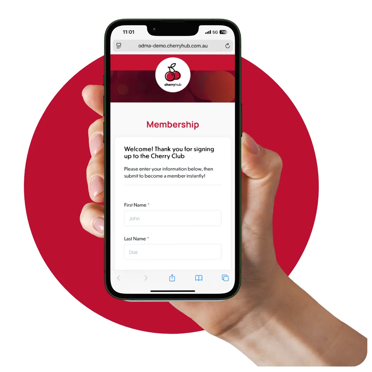 Step 2 in downloading Cherryperks