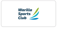 Warilla Sports Club logo with stylized blue and green swoosh elements.