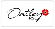 Oatley RSL logo with a red poppy flower.