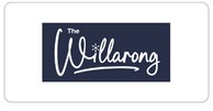 The Willarong logo in white script on a dark blue background.