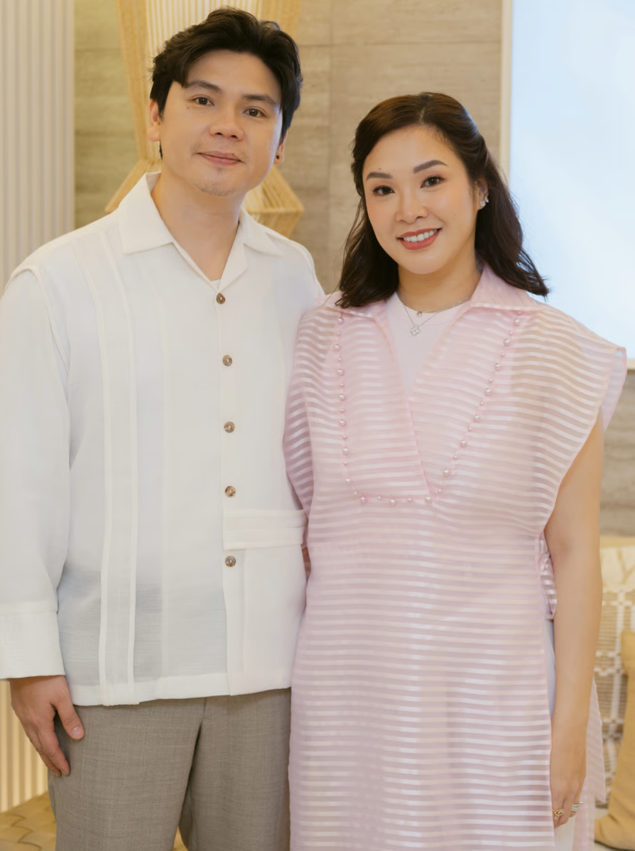 A man and woman standing together at a One Nadela Medical event