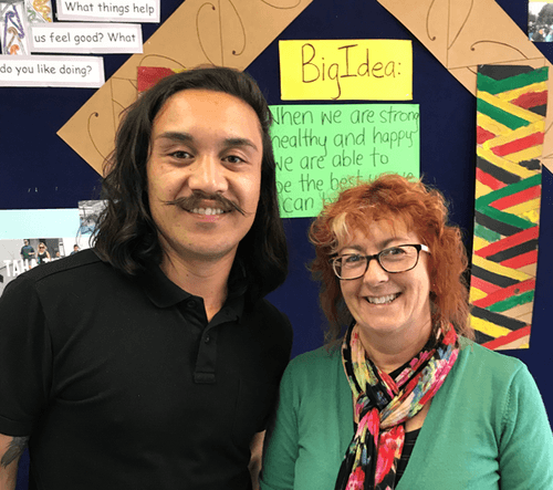 New Entrant Teacher, Lynda Broadbent of Corinna School