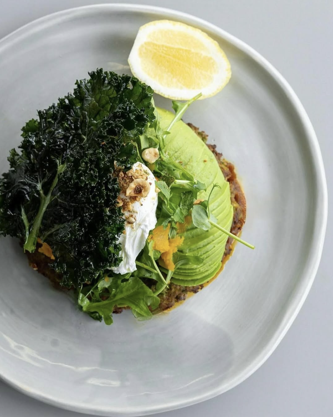 Brunch being served at a café in Grey Lynn, Auckland, New Zealand