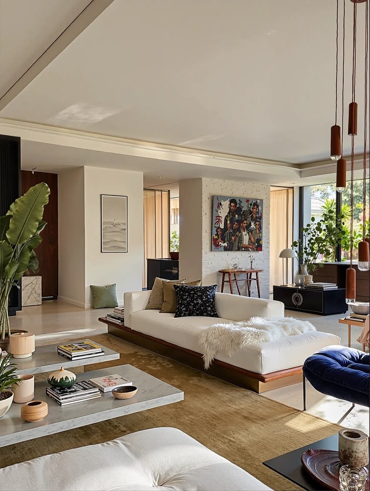 Modern lounge interior used in a short-stay Airbnb home