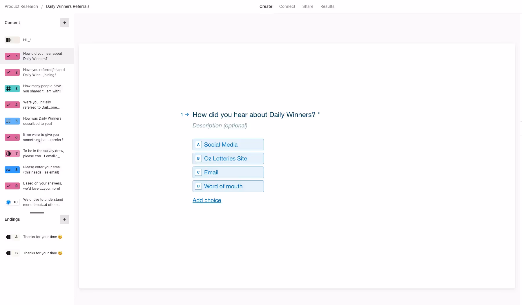 Typeform from Daily Winners
