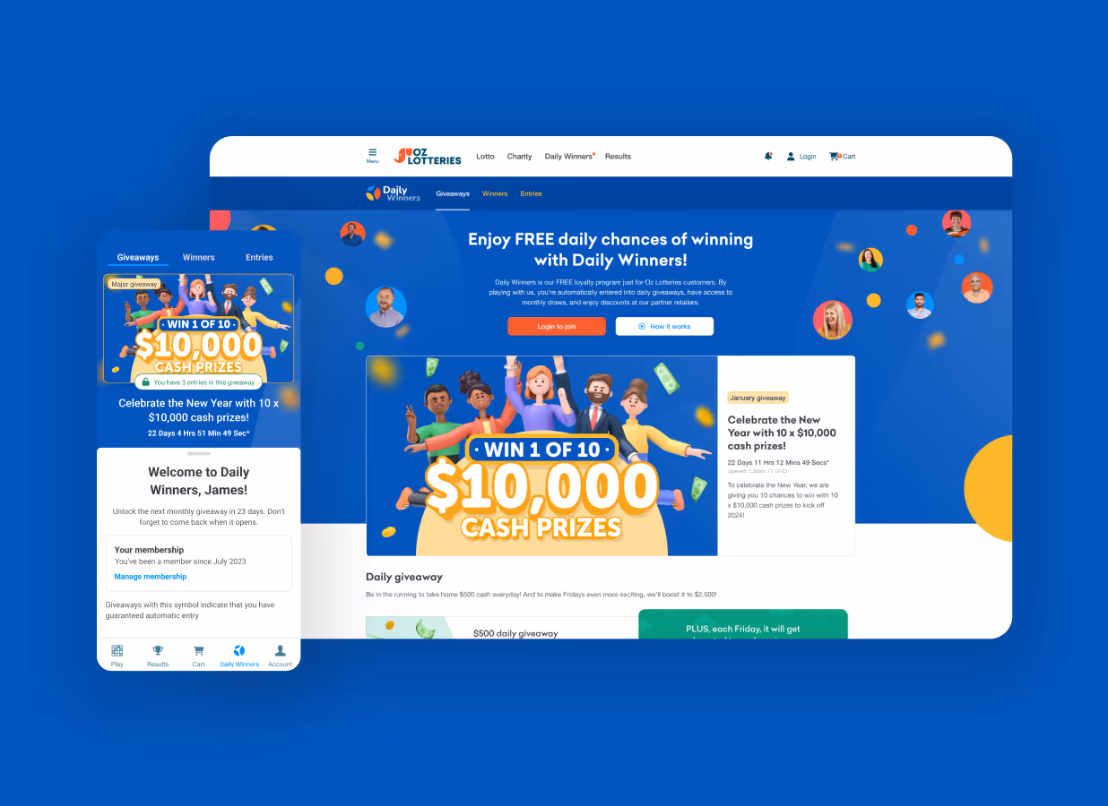 Daily Winners feature image