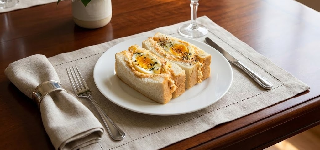 Egg Sando with Hot Smoked Salmon & Salmon Spread