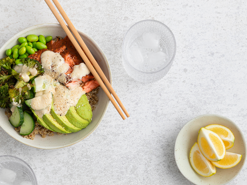 Aoraki Healthy Salmon Protein Bowl