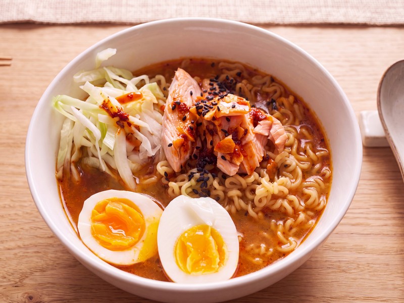 Spicy Salmon Ramen