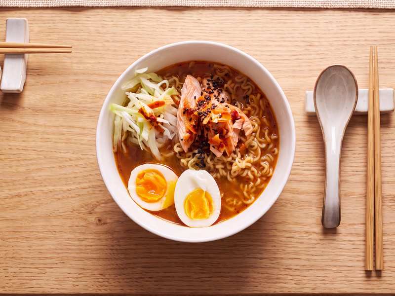 Spicy Salmon Ramen
