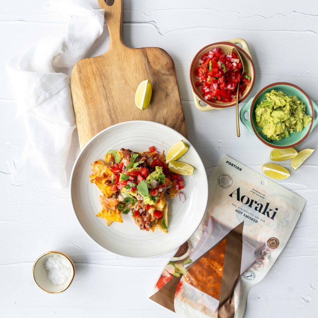 Aoraki Hot Smoked Salmon BBQ & Horopito Nachos Recipe
