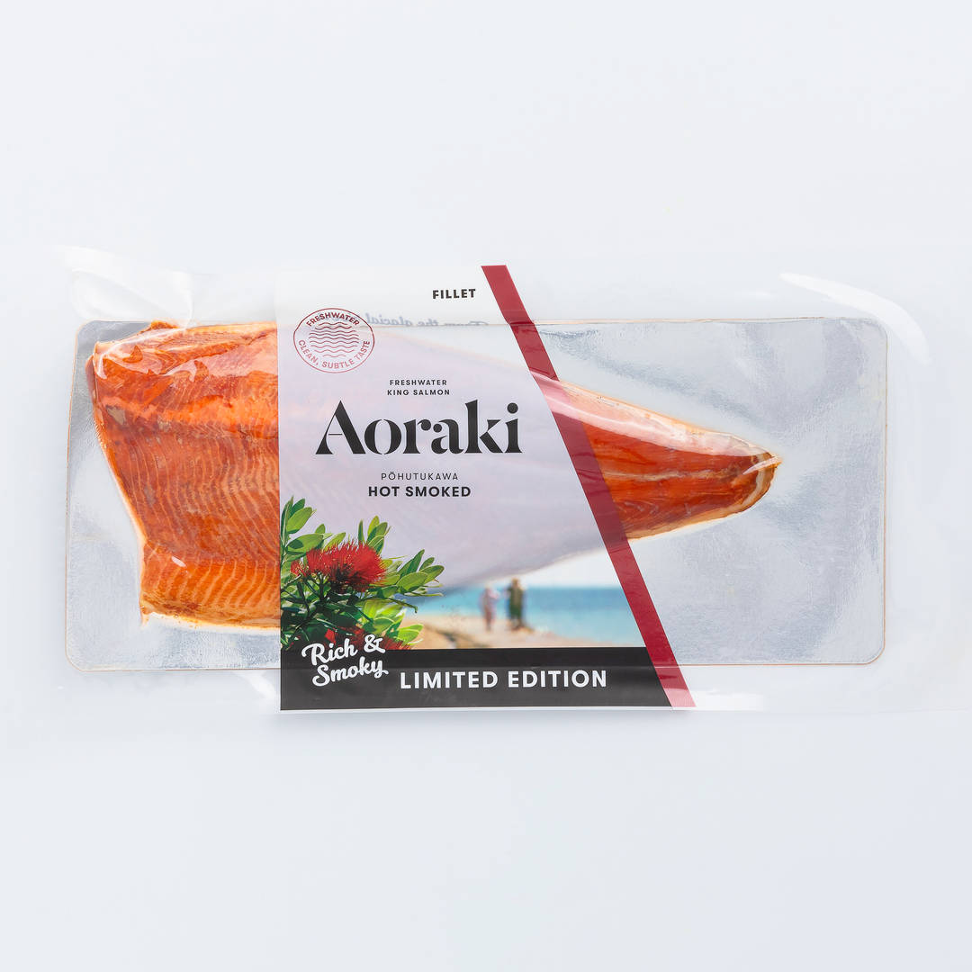 Aoraki Pōhutukawa Hot Smoked Salmon Fillet