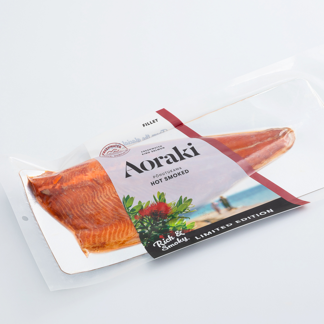 Aoraki Pōhutukawa Hot Smoked Salmon Fillet