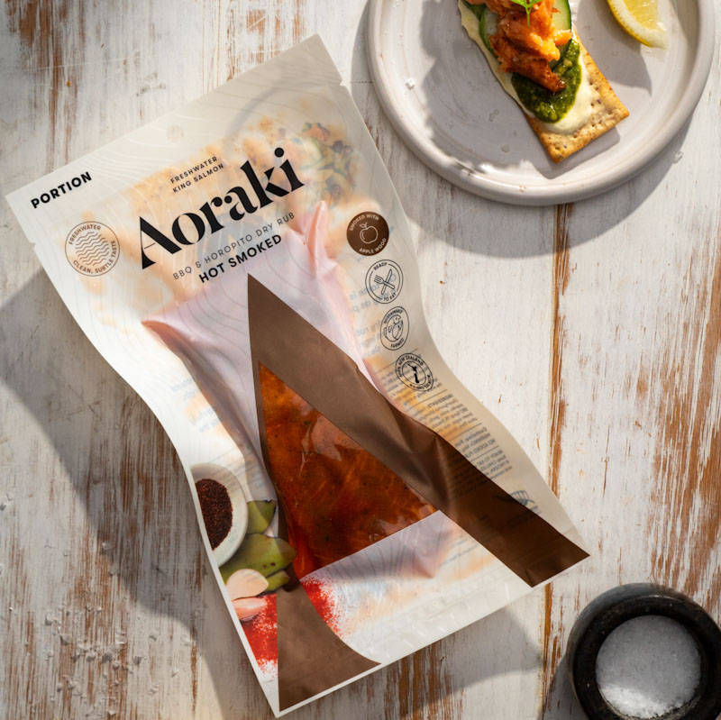 Aoraki BBQ & Horopito Dry Rub Hot Smoked Salmon