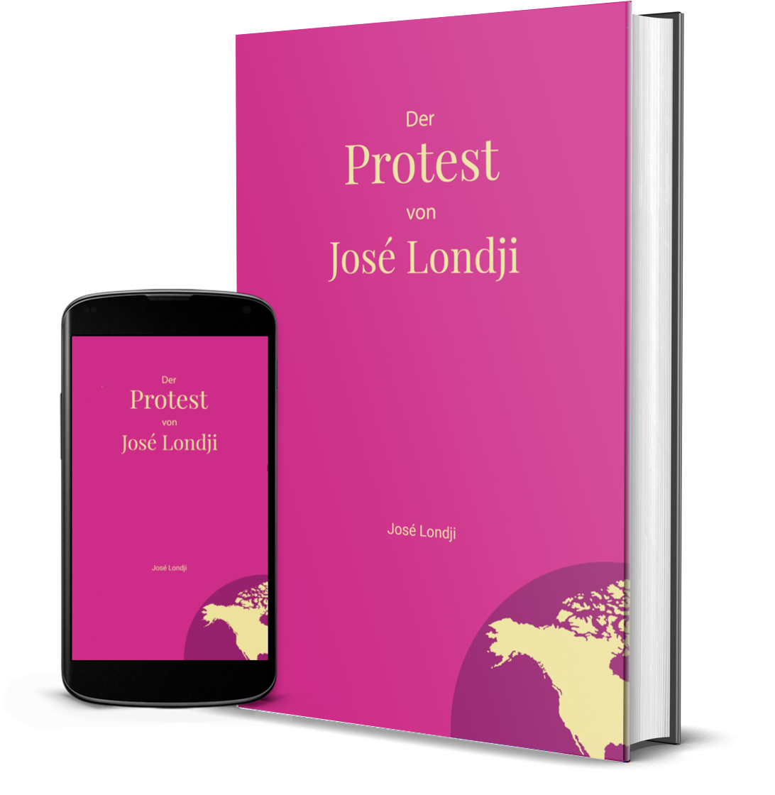 Buch und Handy mit Buchcover