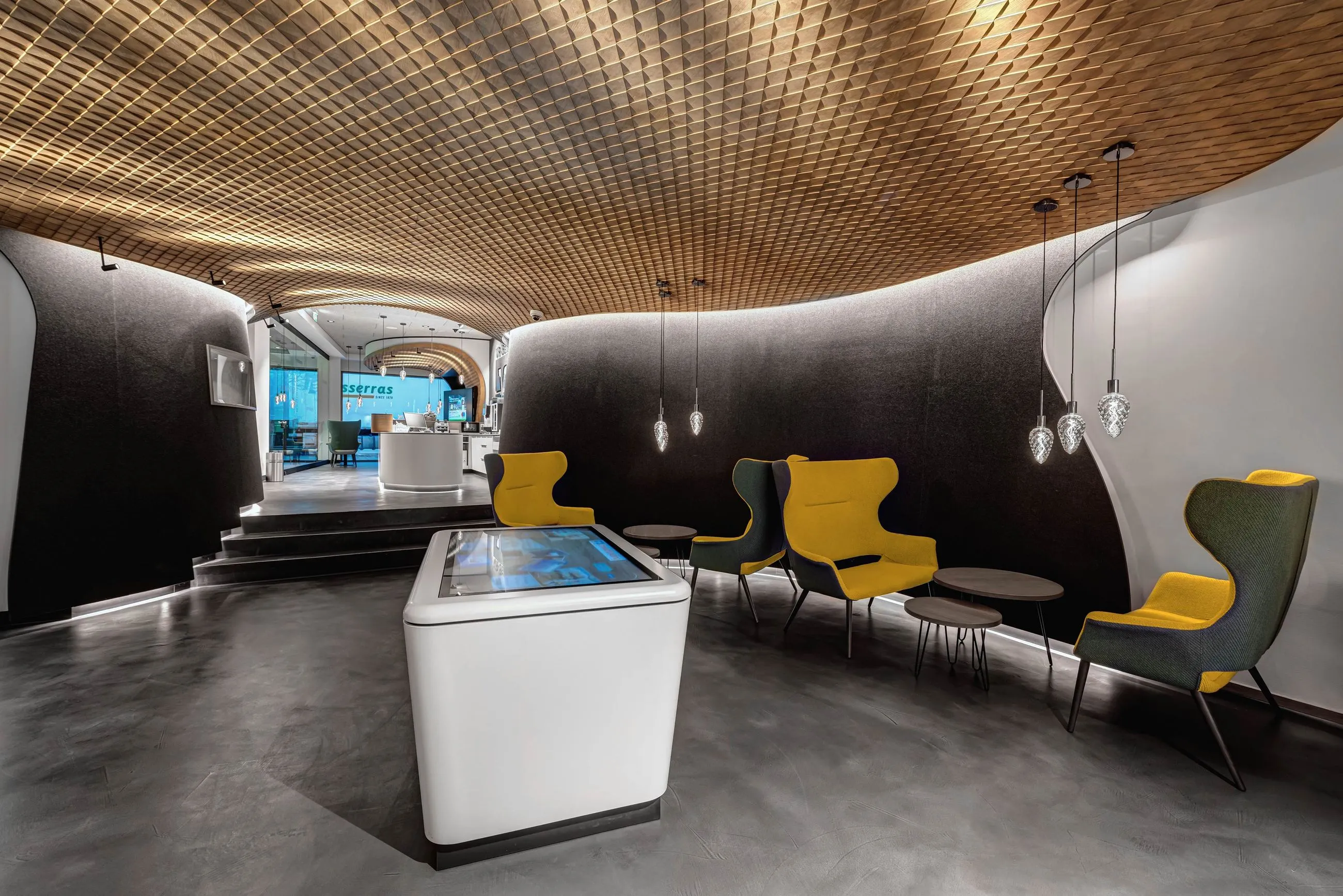 VR Bank Augsburg Foyer