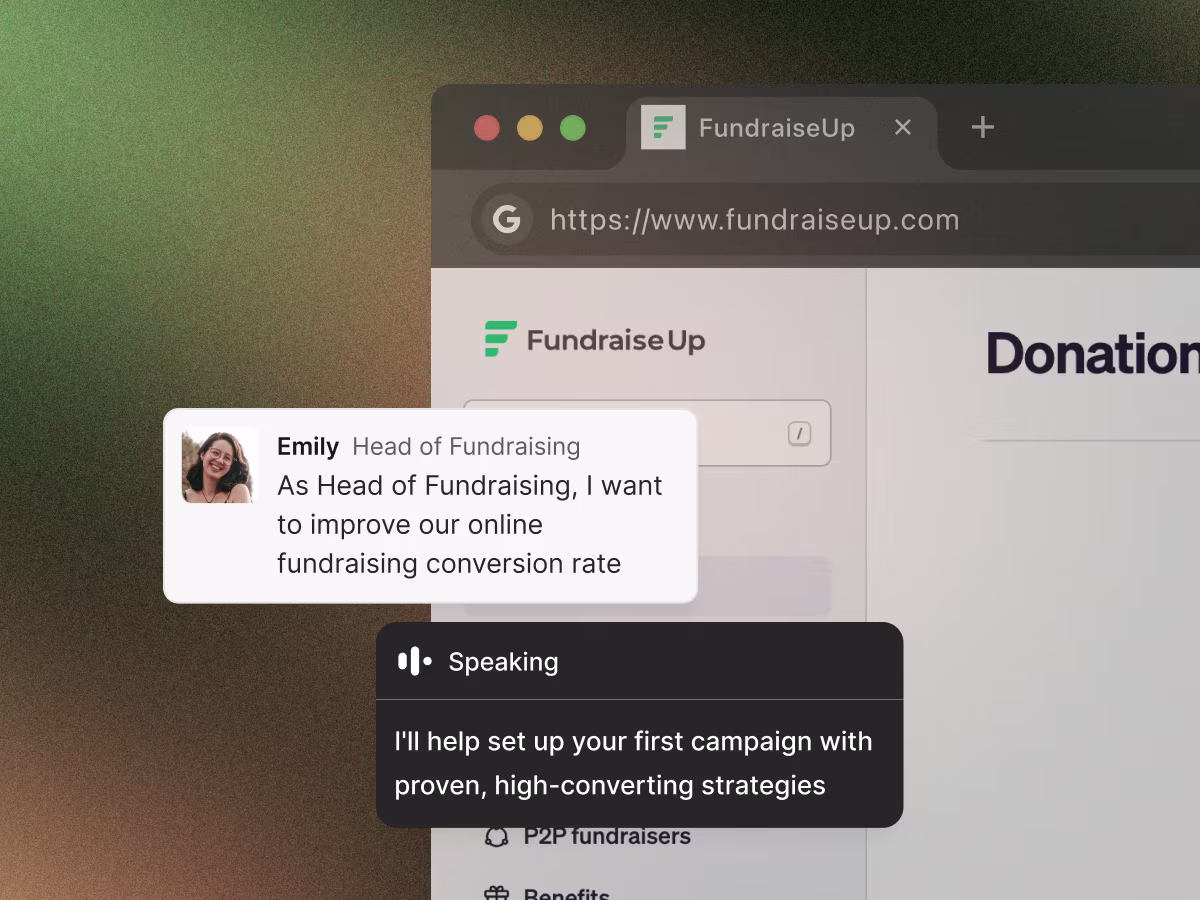 Quaterzip's agent works with a user