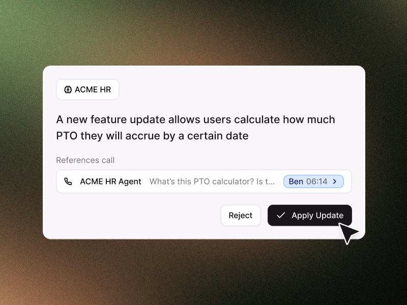 Quaterzip's agent works with a user