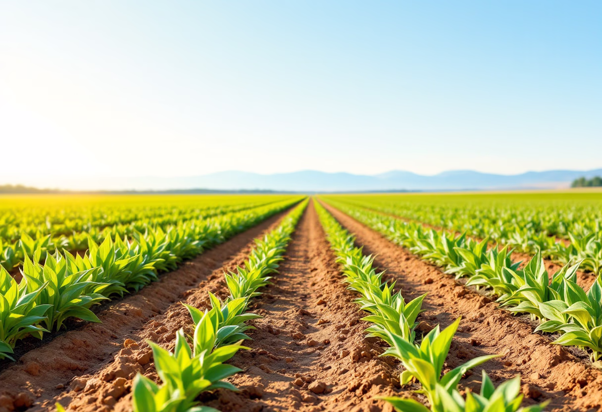 image of open field for agricultural services