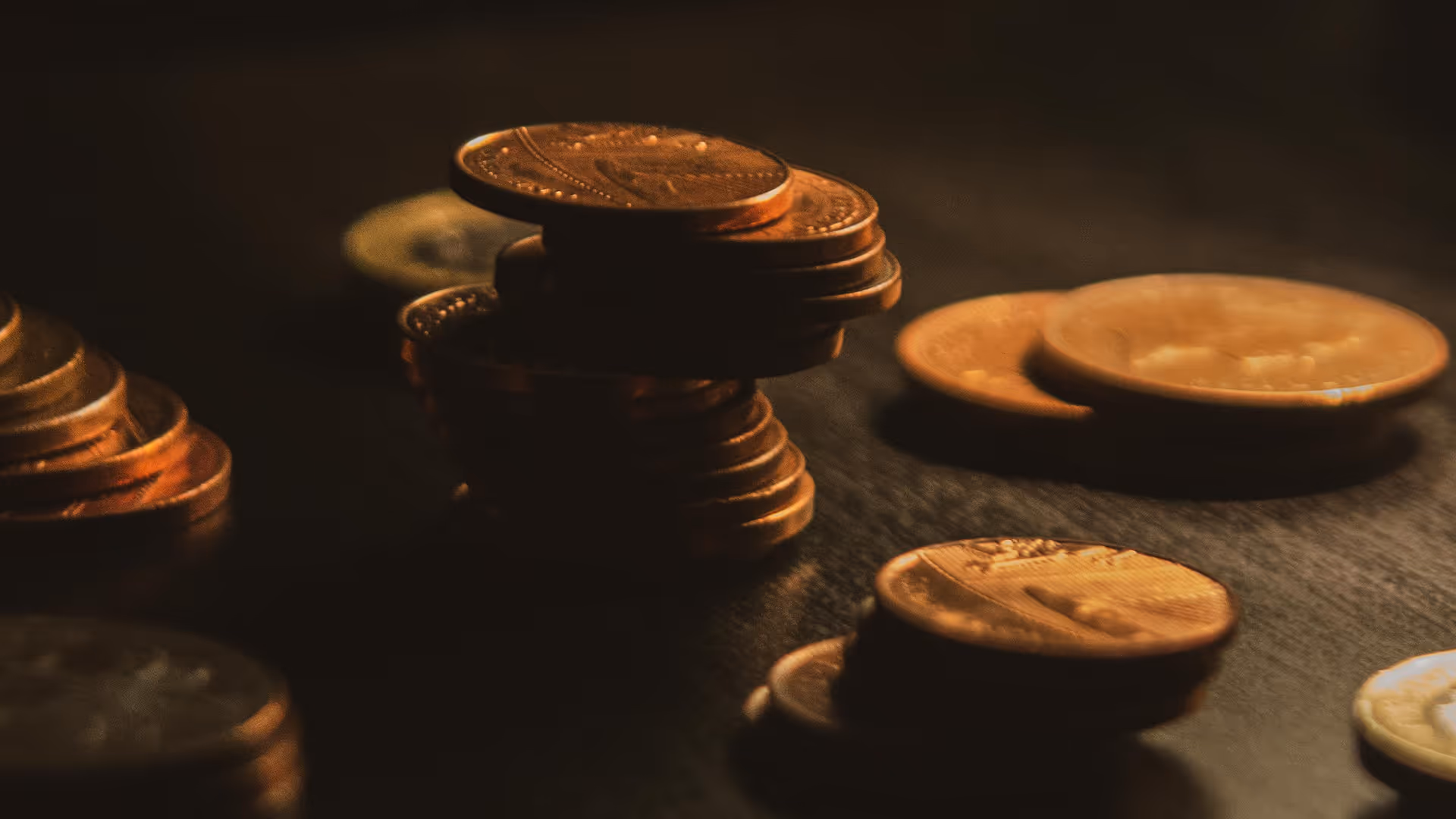 Stack of balanced coins