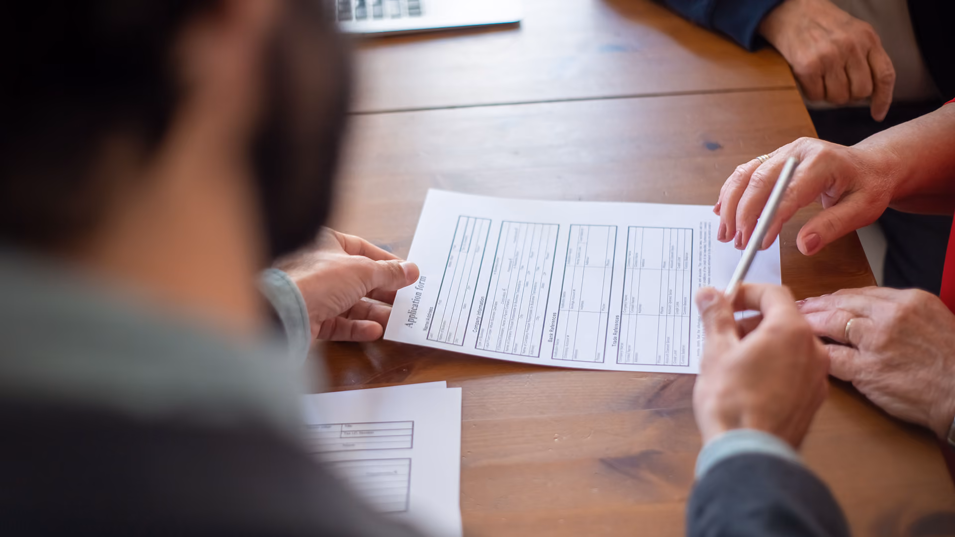 Business applying for acquirer insurance