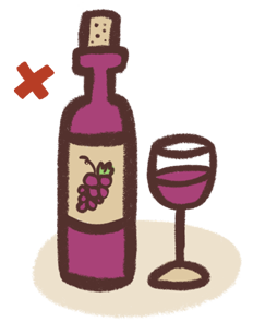 Alcohol is bad for dogs and cats