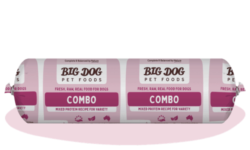 Combo Raw Dog Food Bulk Roll 