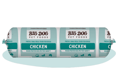 Chicken Raw Dog Food Bulk Roll
