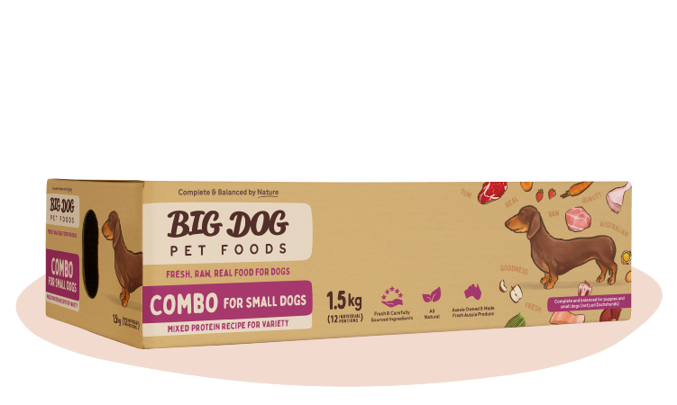Combo Raw Dog Food for Small Dogs