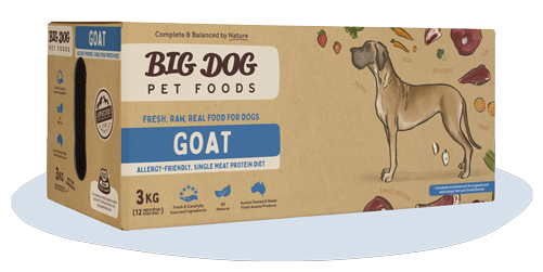 Big Dog Pet Foods Goat Low Allergy, Single Protein Raw Diet