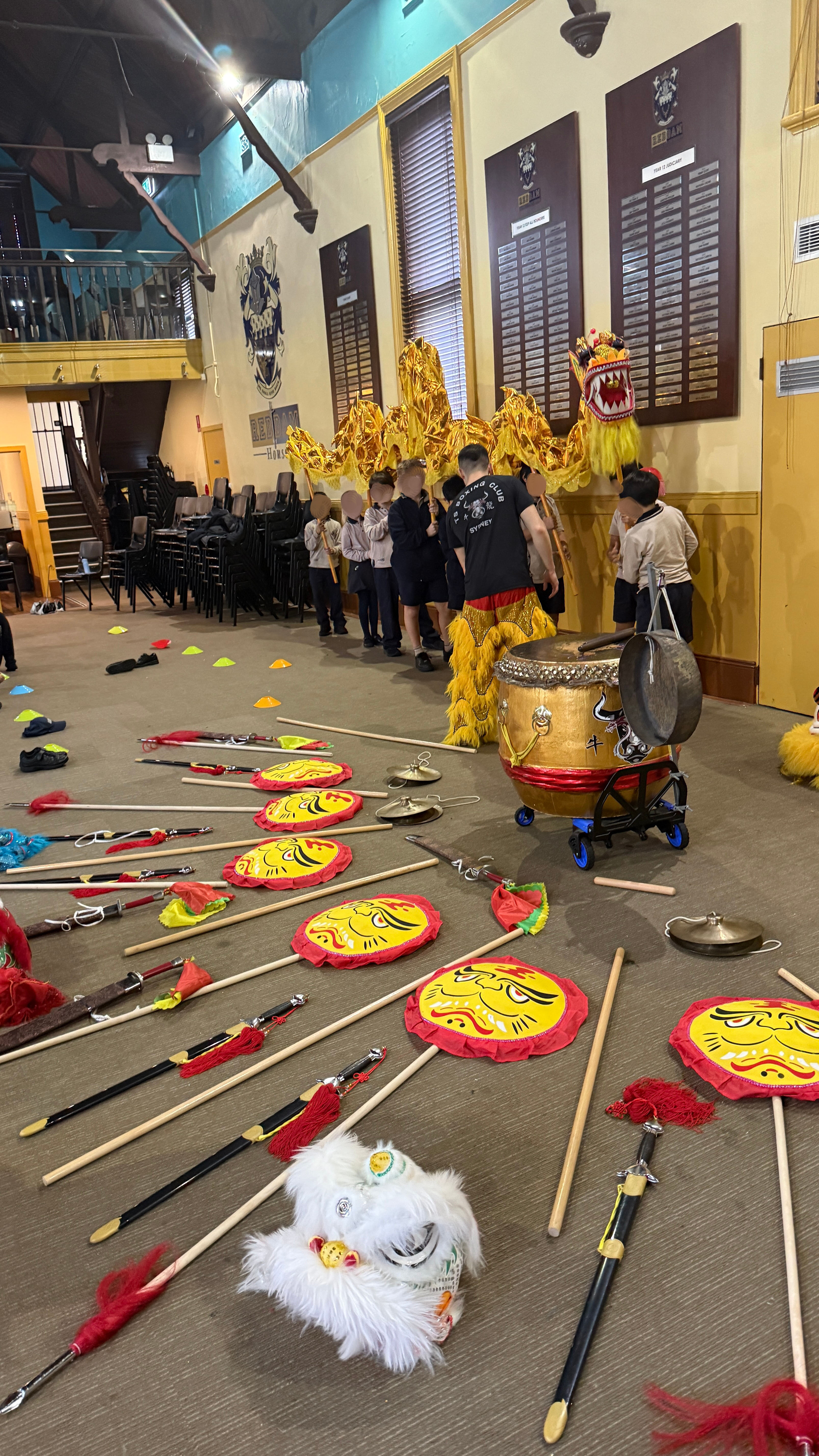 Photo of a Lion Dance & Dragon Dance Workshop