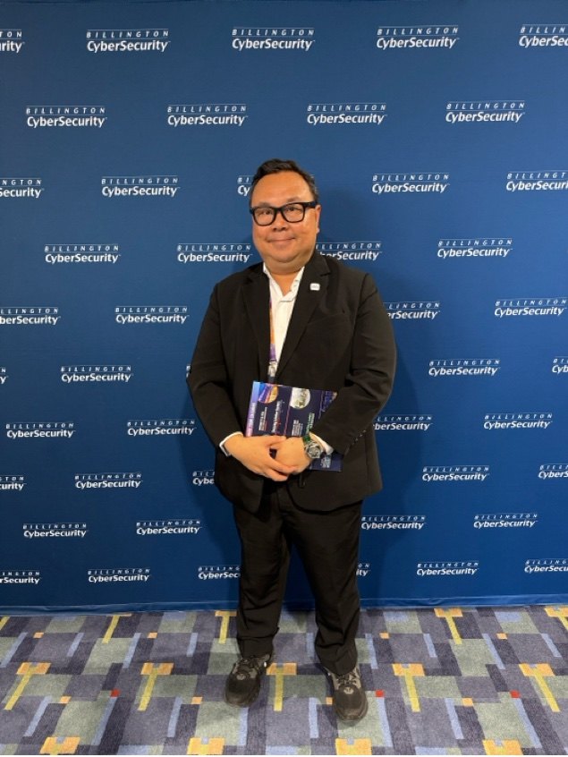 Sam Goh, Field CISO at Protos Labs, at the Billington CyberSecurity Summit