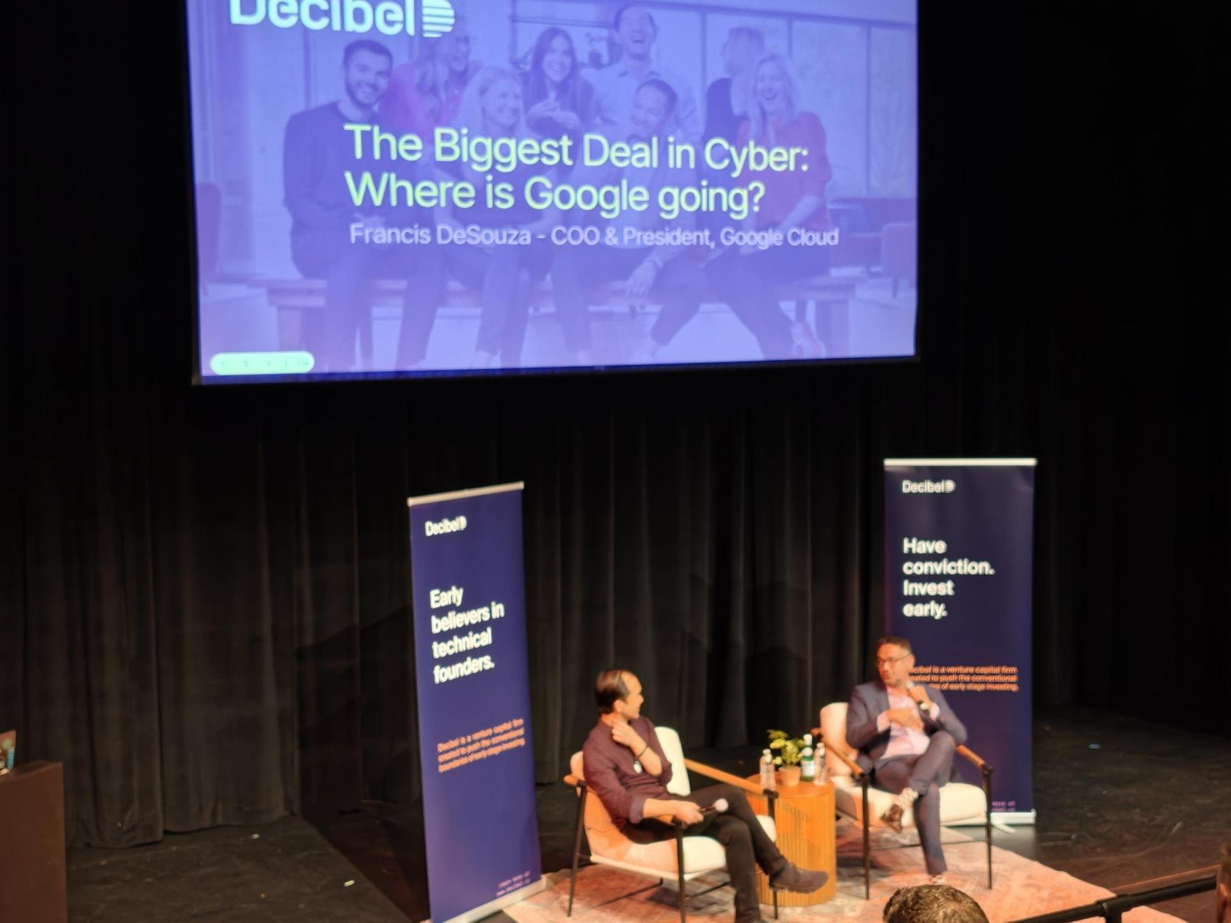Decibel Partners session: The Biggest Deal in Cyber: Where is Google going?