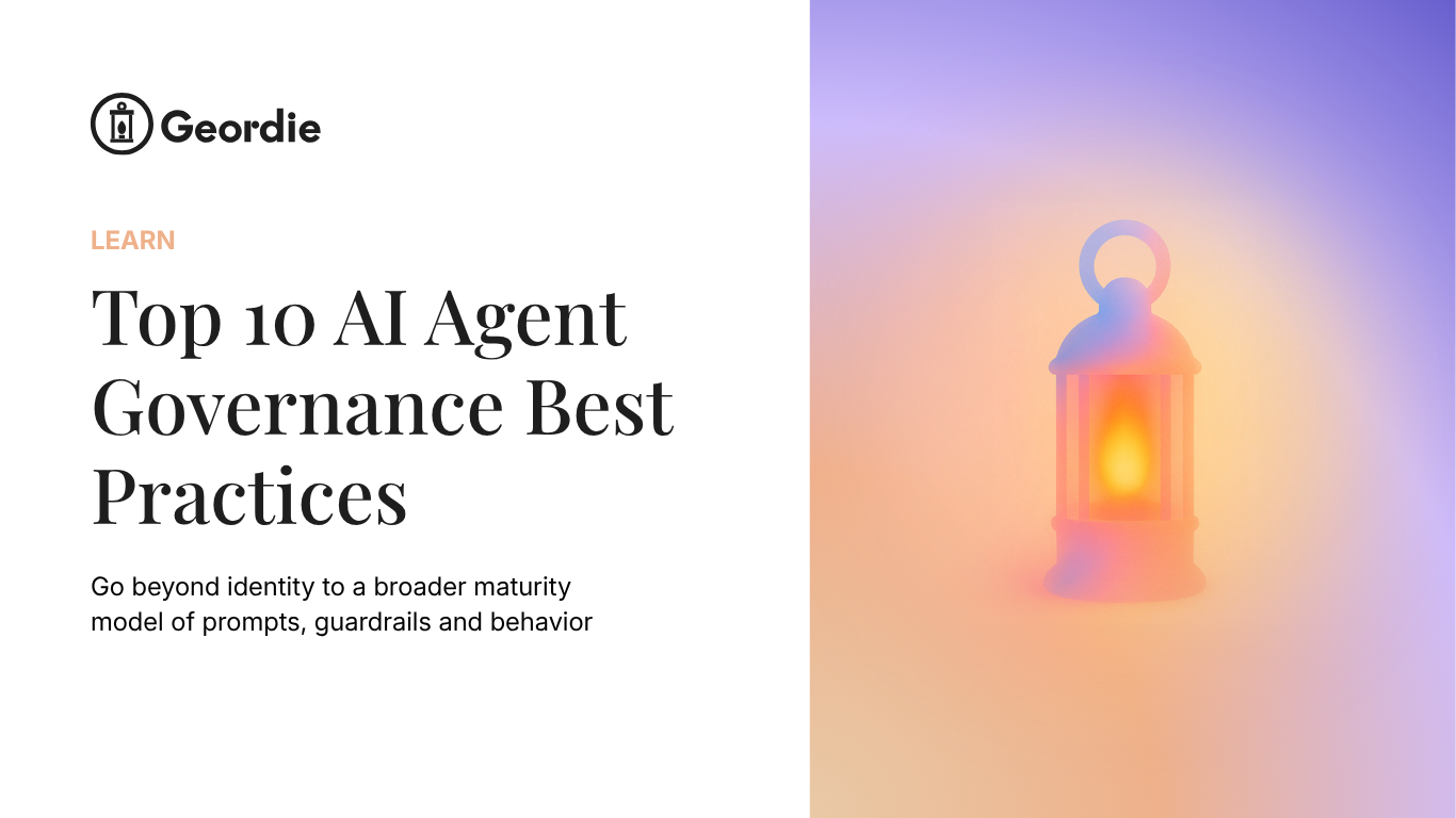 Top 10 AI Agent Governance Best Practices