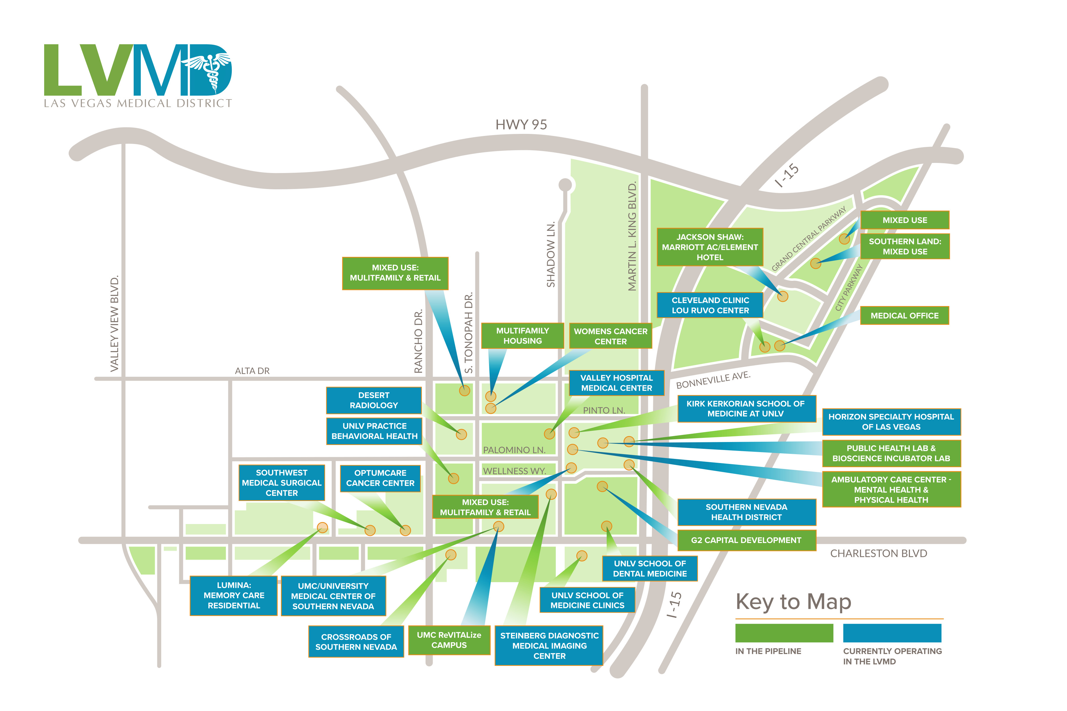 About the Las Vegas Medical District & Our Partners