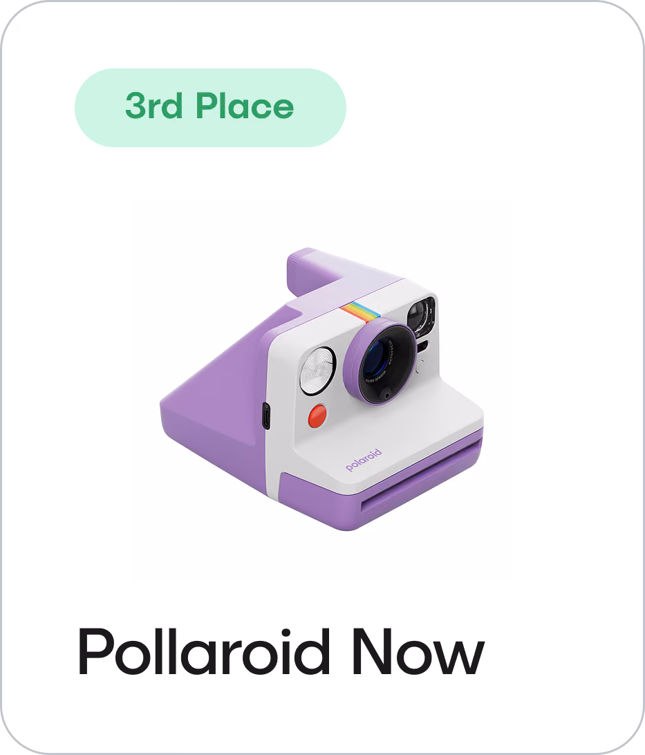 3rd place - Pollaroid Now