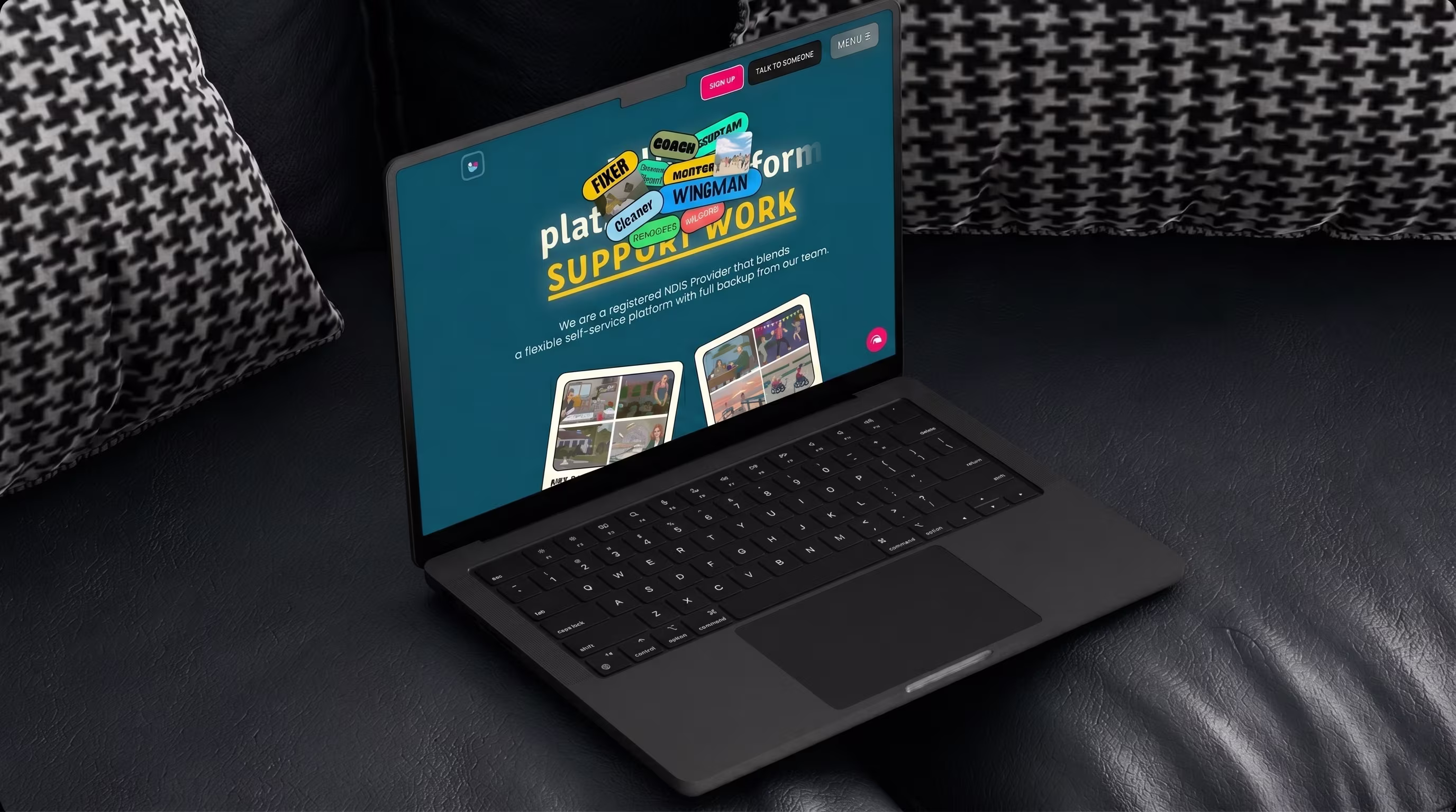 Humdrum Website Redesign – NDIS UX & Automation by Pinecone