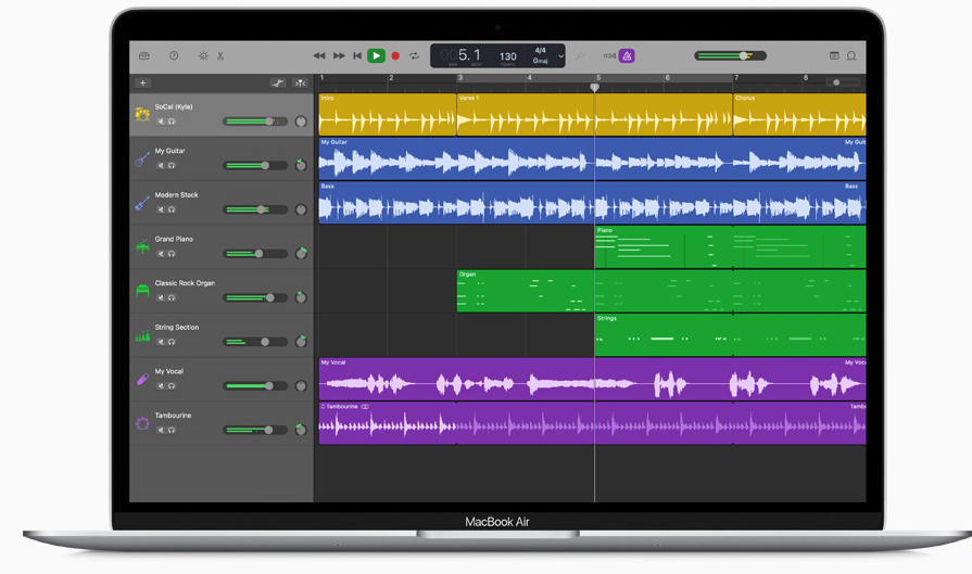 Apple用戶常用的免費podcast剪輯軟體garageband