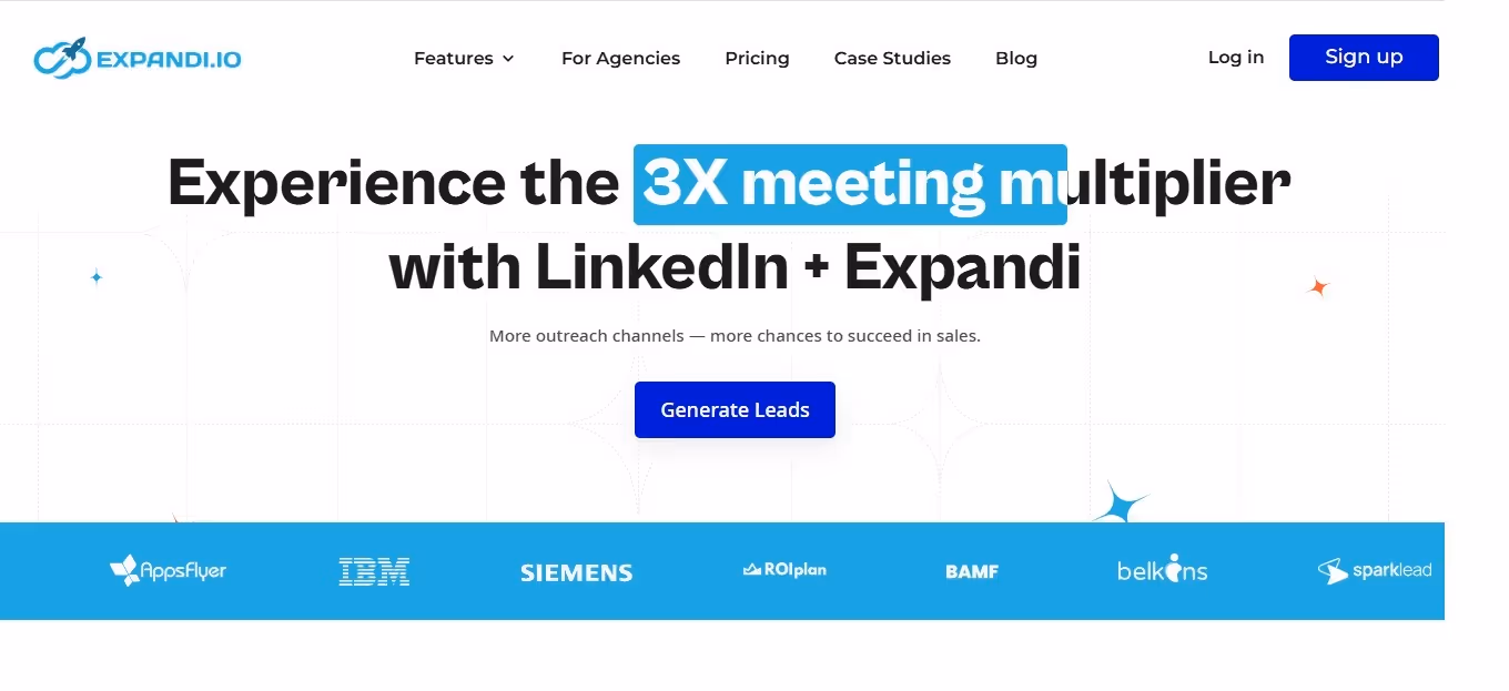 Expandi homepage image