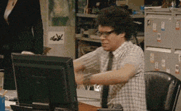 Gif of frustrated man