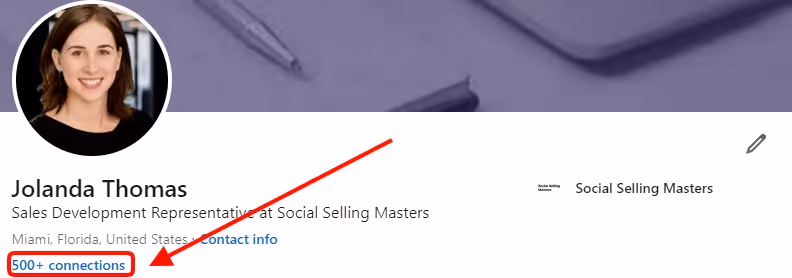 second method to see all your connections. 