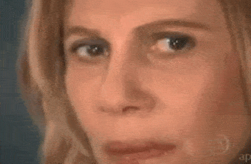 An expression of utter confusion.