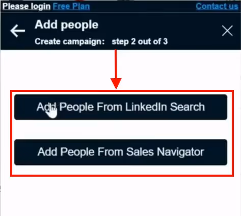 Linked radar scraping feature