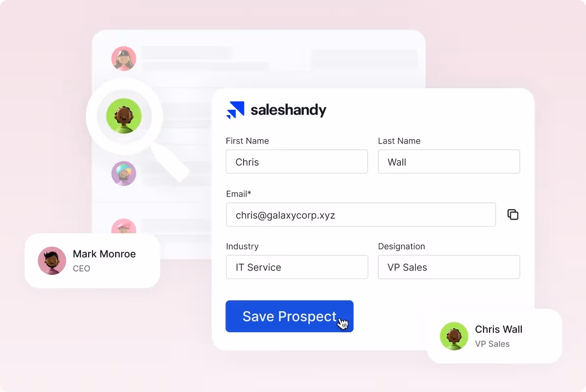 Simple and easy to understand UI Saleshandy