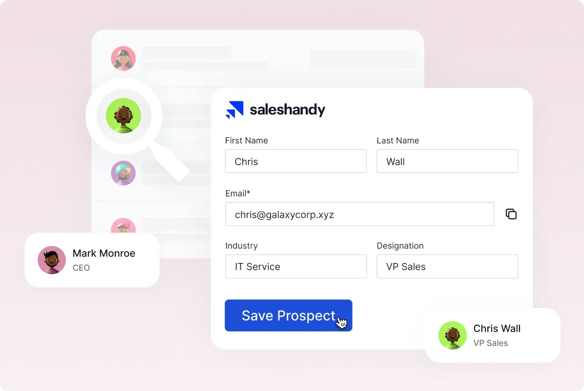 Simple and easy to understand UI Saleshandy