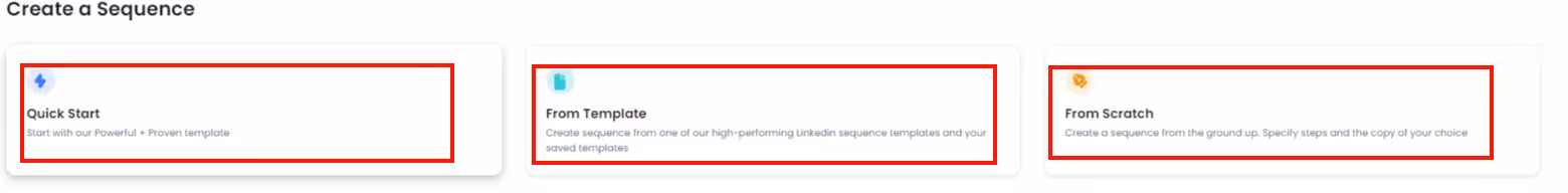 Write a sequence 3 ways on LinkedIn