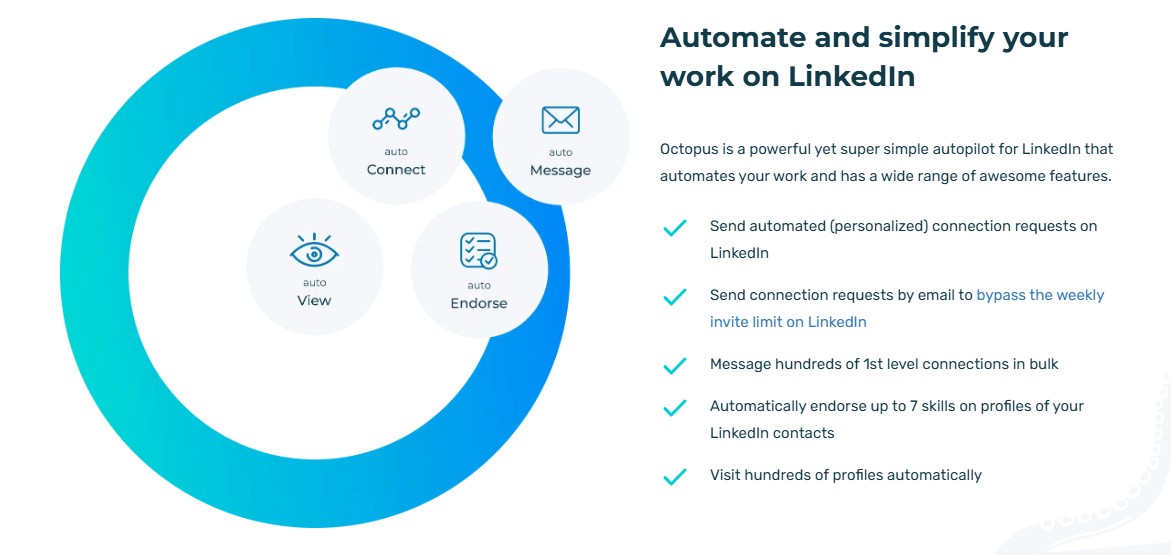 Automate and simplify your work on LinkedIn