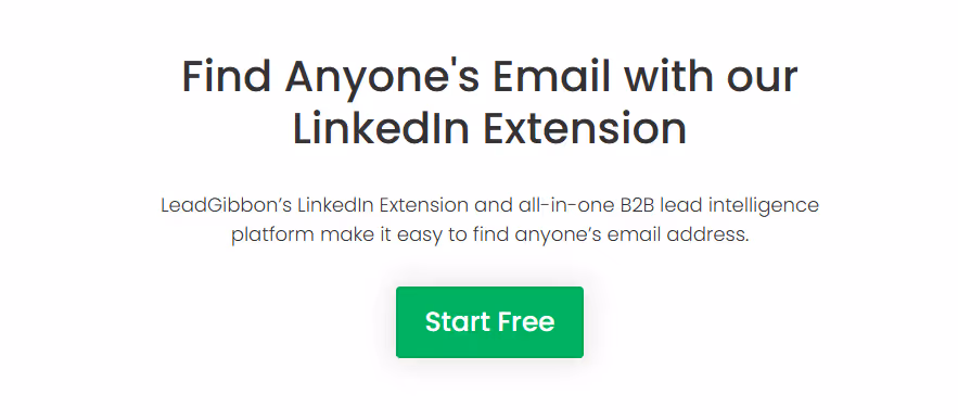 Find anyone's email with LinkedIn extension