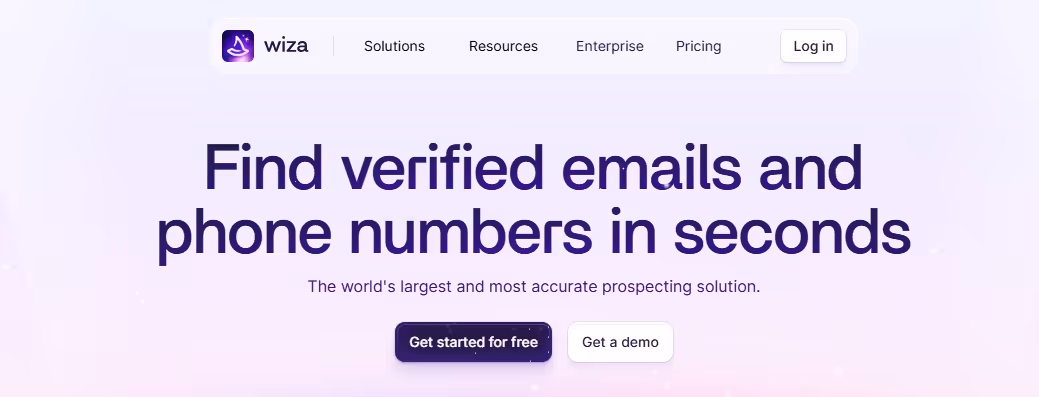 Find verified emails and phone numbers