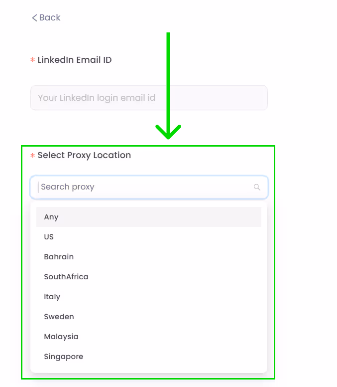 IP Proxy on SalesRobot